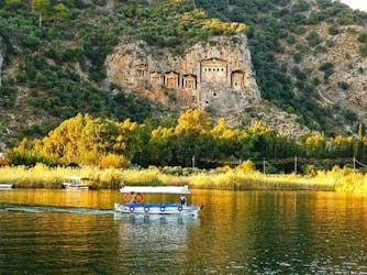 Dalyan, rock tombs, mud, boat trip and lunch guided tour from Bodrum